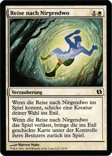 Journey to Nowhere\nDuel Decks: Elspeth vs. Tezzeret - German\nSingle\nMagic The Gathering