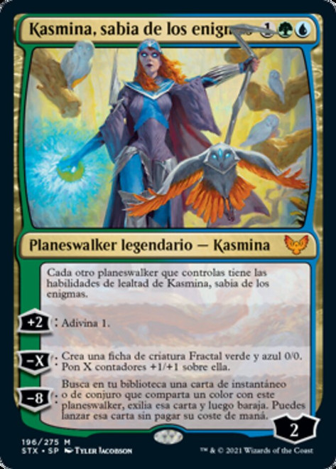 Kasmina, Enigma Sage\nStrixhaven: School of Mages - Spanish\nSingle\nMagic The Gathering