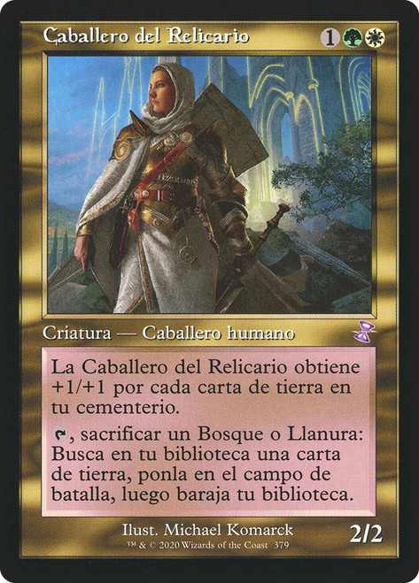 Knight of the Reliquary (Retro Frame) | Time Spiral Remastered