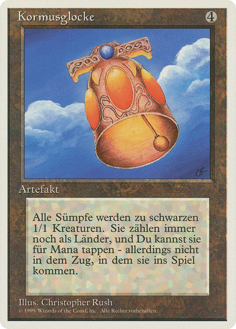 Kormus Bell\n3rd Edition / Revised - German\nSingle\nMagic The Gathering
