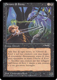 マジック：ザ・ギャザリング MTG Krovikan Horror Krovikan Horror | Alliances | Star City Games