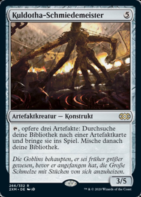 Kuldotha Forgemaster\nDouble Masters - German\nSingle\nMagic The Gathering