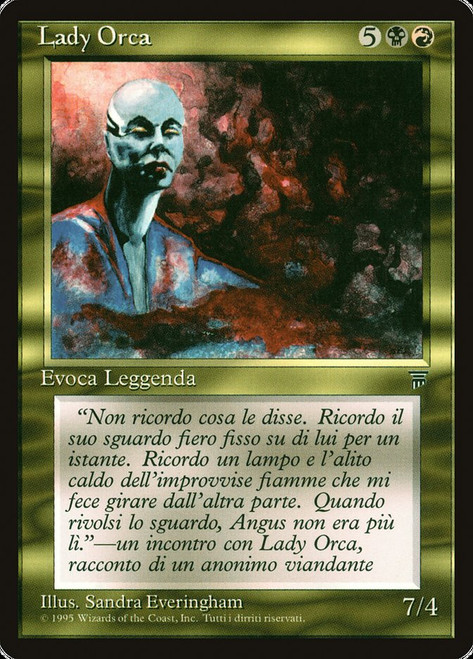 ●【Artist Proof】 Lady Caleria Lady Caleria · Legends (LEG) #239 · Scryfall Magic The