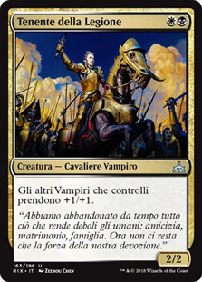 Legion Lieutenant\nRivals of Ixalan - Italian\nSingle\nMagic The Gathering