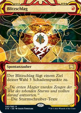 Lightning Bolt\nStrixhaven Mystical Archive - German\nSingle\nMagic The Gathering