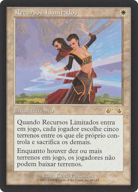Limited Resources\nExodus - Portuguese\nSingle\nMagic The Gathering