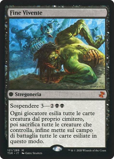 Living End\nTime Spiral Remastered - Italian\nSingle\nMagic The Gathering