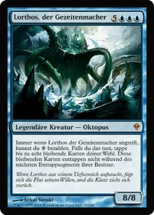 Lorthos, the Tidemaker\nZendikar - German\nSingle\nMagic The Gathering