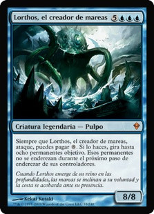 Lorthos, the Tidemaker\nZendikar - Spanish\nSingle\nMagic The Gathering