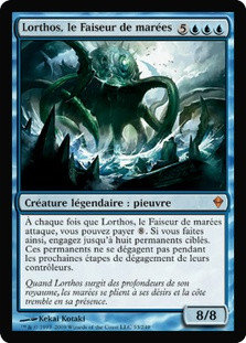 Lorthos, the Tidemaker\nZendikar - French\nSingle\nMagic The Gathering