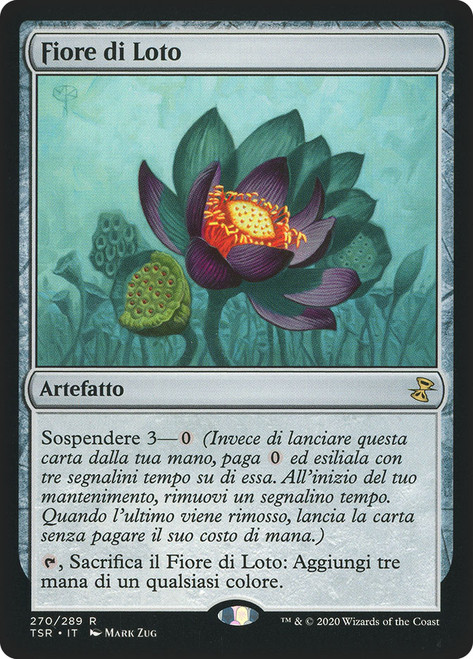 Lotus Bloom\nTime Spiral Remastered - Italian\nSingle\nMagic The Gathering