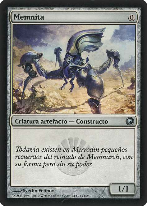 Memnite\nScars of Mirrodin - Spanish\nSingle\nMagic The Gathering