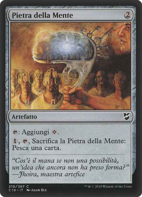 Mind Stone\nCommander: 2018 Edition - Italian\nSingle\nMagic The Gathering