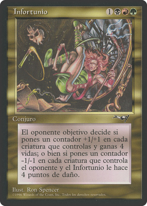 Misfortune\nAlliances - Spanish\nSingle\nMagic The Gathering