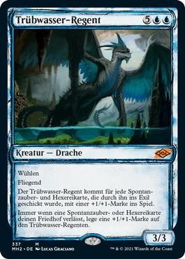 Murktide Regent (Showcase)\nModern Horizons 2 - Variants - German\nSingle\nMagic The Gathering