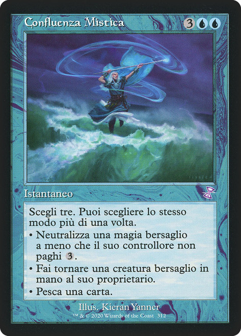 Mystic Confluence (Retro Frame)\nTime Spiral Remastered - Timeshifted - Italian\nSingle\nMagic The Gathering