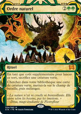 Natural Order\nStrixhaven Mystical Archive - French\nSingle\nMagic The Gathering