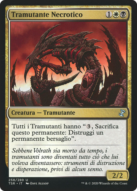 Necrotic Sliver\nTime Spiral Remastered - Italian\nSingle\nMagic The Gathering