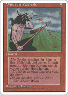 Winds of Change
4th Edition - German
Single
Magic The Gathering