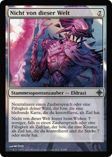 Not of This World\nRise of the Eldrazi - German\nSingle\nMagic The Gathering