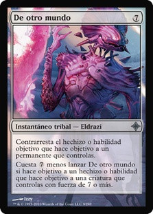 Not of This World\nRise of the Eldrazi - Spanish\nSingle\nMagic The Gathering