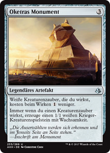 Oketra's Monument\nAmonkhet - German\nSingle\nMagic The Gathering