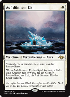 On Thin Ice\nModern Horizons - German\nSingle\nMagic The Gathering