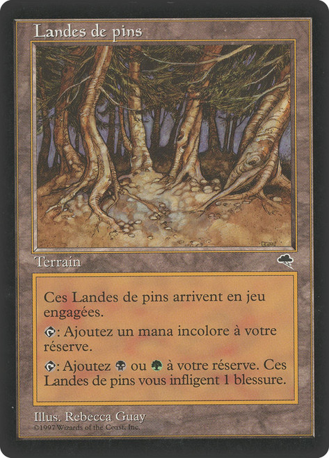 Pine Barrens\nTempest - French\nSingle\nMagic The Gathering