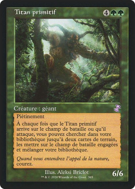 Primeval Titan (Retro Frame) | Time Spiral Remastered