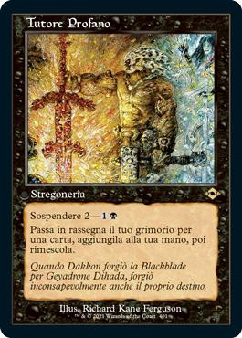 Profane Tutor (Retro Frame)\nModern Horizons 2 - Variants - Italian\nSingle\nMagic The Gathering