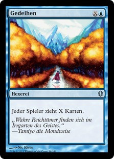 Prosperity\nCommander: 2013 Edition - German\nSingle\nMagic The Gathering