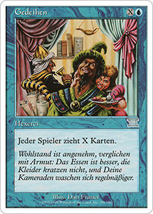 Prosperity\n6th Edition - German\nSingle\nMagic The Gathering