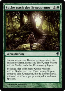 Quest for Renewal\nWorldwake - German\nSingle\nMagic The Gathering