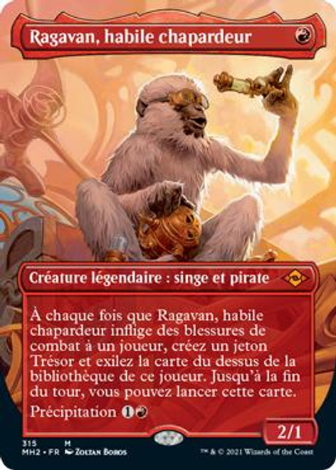 Ragavan, Nimble Pilferer (Borderless) | Modern Horizons 2 