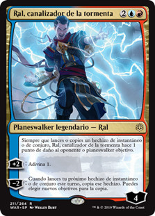 Ral, Storm Conduit\nWar of the Spark - Spanish\nSingle\nMagic The Gathering