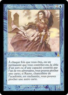 Rayne, Academy Chancellor\nUrza's Destiny - French\nSingle\nMagic The Gathering