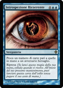 Recurring Insight\nRise of the Eldrazi - Italian\nSingle\nMagic The Gathering