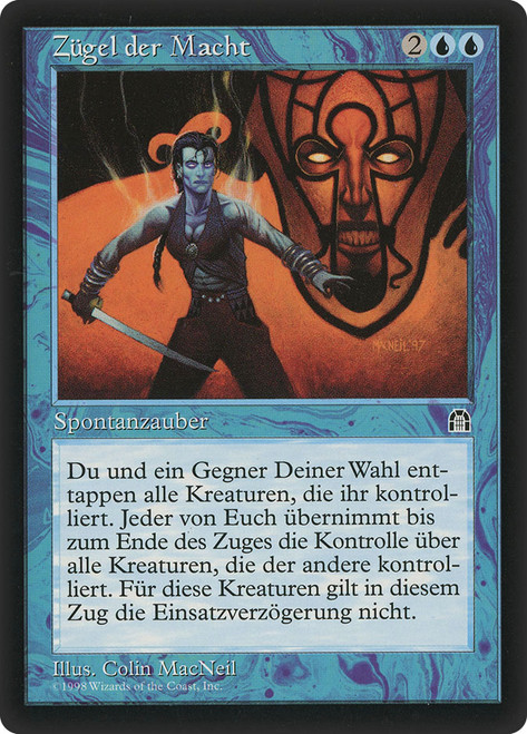 Reins of Power\nStronghold - German\nSingle\nMagic The Gathering