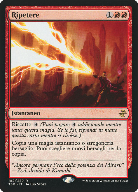 mtg 反復　reiterate foil 初版　英語 Reiterate | Time Spiral Remastered | Star City Games