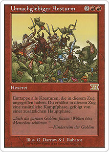 Relentless Assault\n6th Edition - German\nSingle\nMagic The Gathering