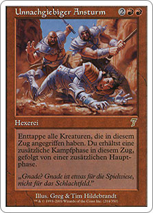 Relentless Assault\n7th Edition - German\nSingle\nMagic The Gathering