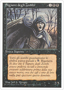 Zombie Master
4th Edition - Italian
Single
Magic The Gathering