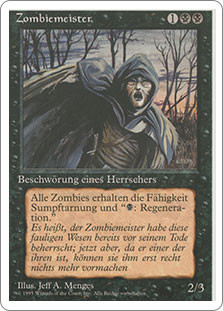 Zombie Master
4th Edition - German
Single
Magic The Gathering