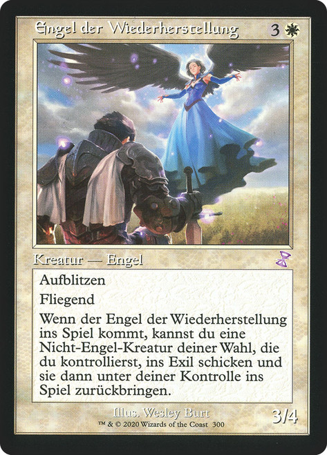 Restoration Angel (Retro Frame)\nTime Spiral Remastered - Timeshifted - German\nSingle\nMagic The Gathering