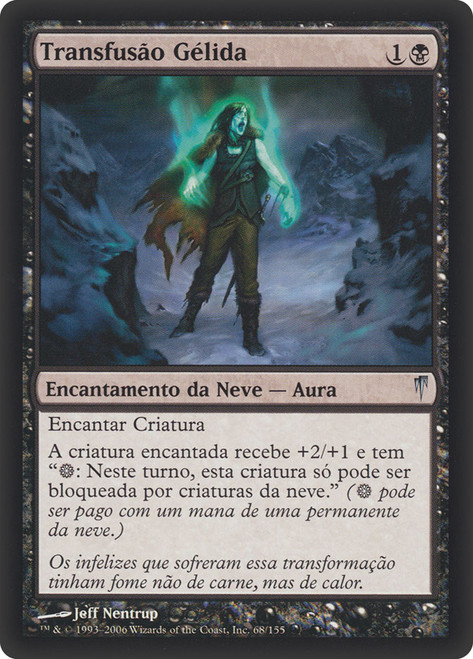 Magic: The Gathering – Carta Trafusione Di Gelo (Rime Transfusion) – Coldsnap – Rara (Uncommon) – Singola