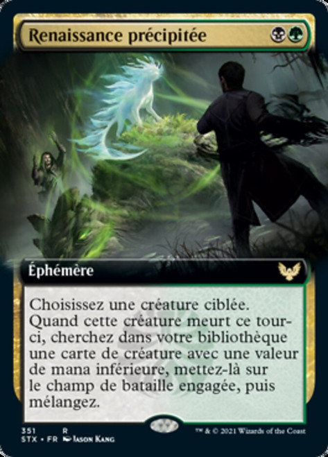Rushed Rebirth (Extended Art) | Strixhaven: School of Mages