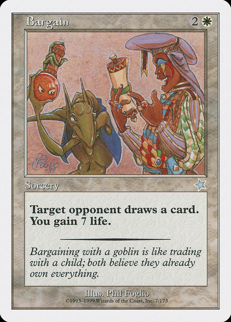 Bargain\nStarter 1999\nSingle\nMagic The Gathering