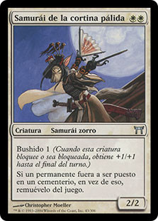 Samurai of the Pale Curtain | Champions of Kamigawa - French