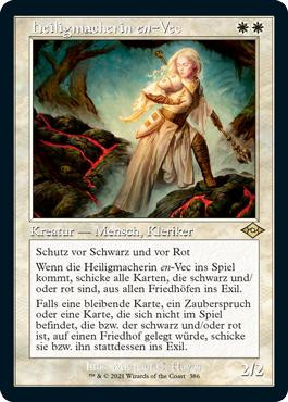 Sanctifier en-Vec (Retro Frame)\nModern Horizons 2 - Variants - German\nSingle\nMagic The Gathering