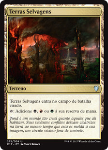 Savage Lands\nCommander: 2017 Edition - Portuguese\nSingle\nMagic The Gathering